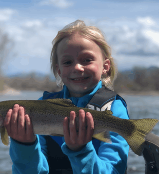 Kid-friendly wade fishing guide in Montana